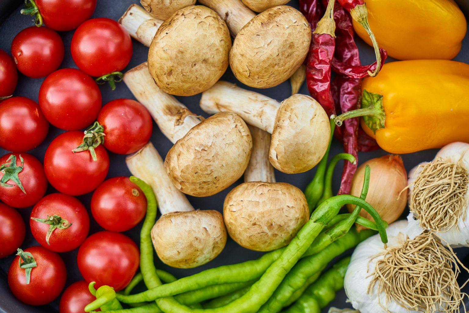 Organic produce display